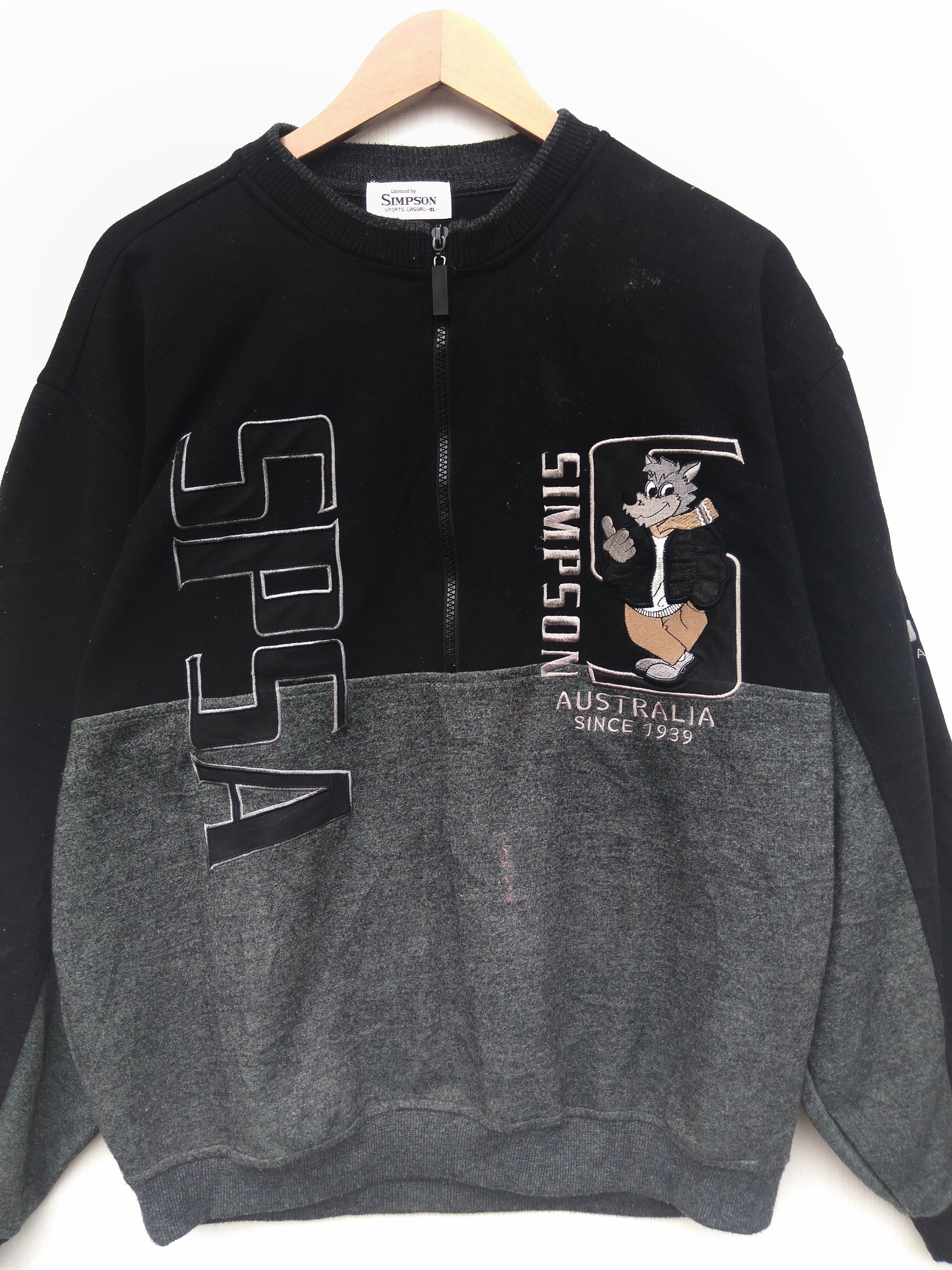 Vintage Vintage Simpson Australia sweatshirt SPSA Crewneck Size US XL / EU 56 / 4 - 4 Thumbnail
