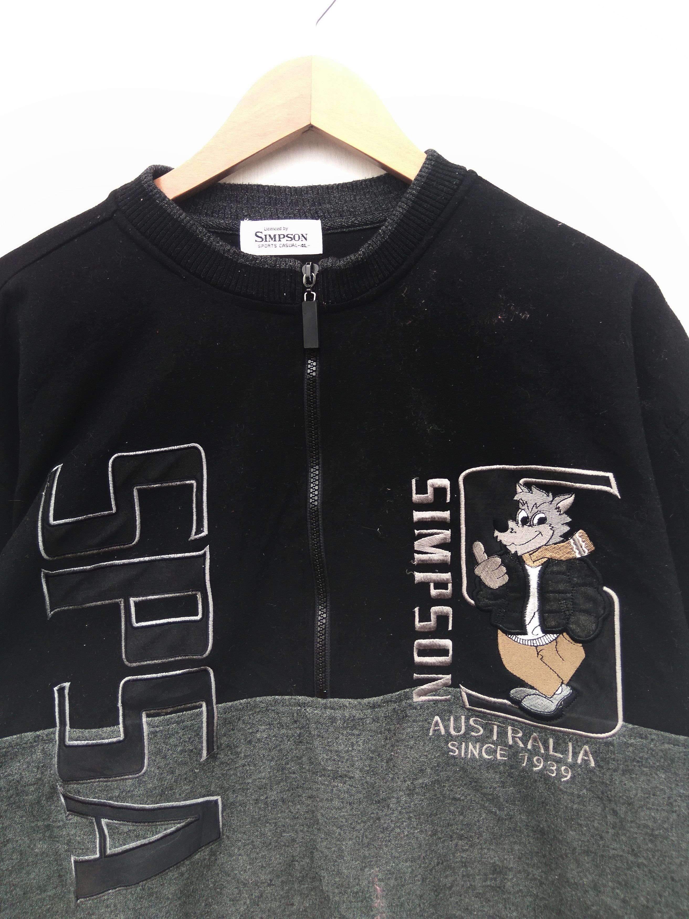Vintage Vintage Simpson Australia sweatshirt SPSA Crewneck Size US XL / EU 56 / 4 - 3 Thumbnail