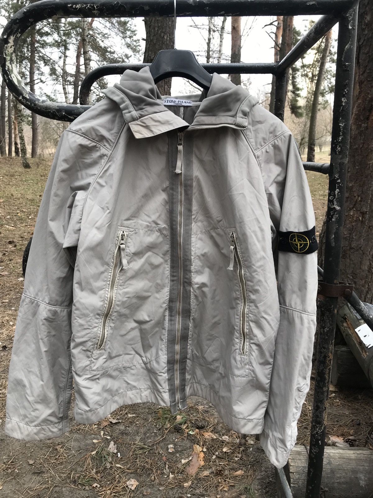 Stone island jacket large deals