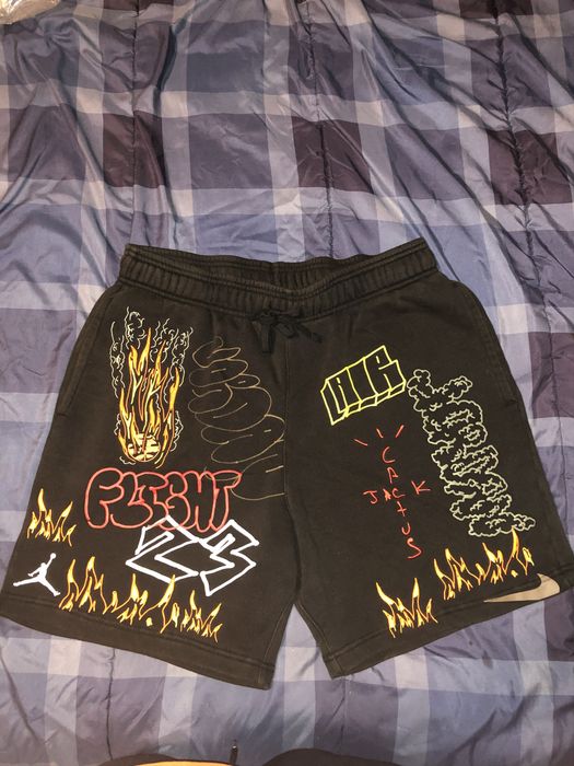 Travis scott 2024 mj fleece short