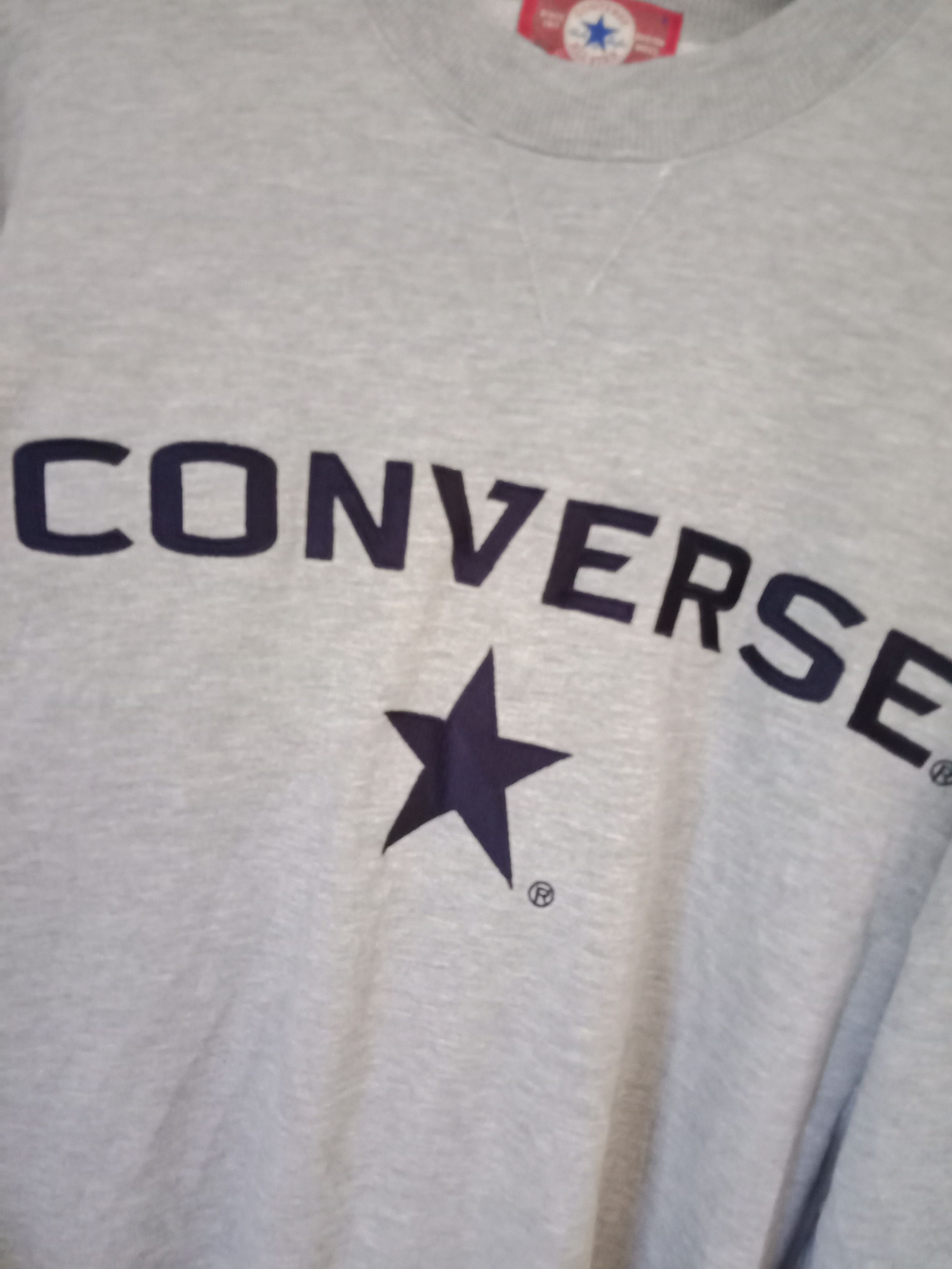 Converse Vintage Converse Sweatshirt Big Logo Jumper Pullover LL Size US XL / EU 56 / 4 - 5 Thumbnail