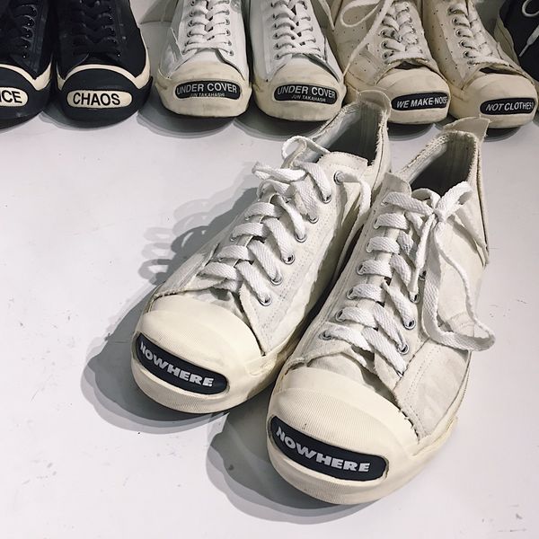 Undercover Undercover “NOWHERE” Jack Purcell sneakers/ US 9.5