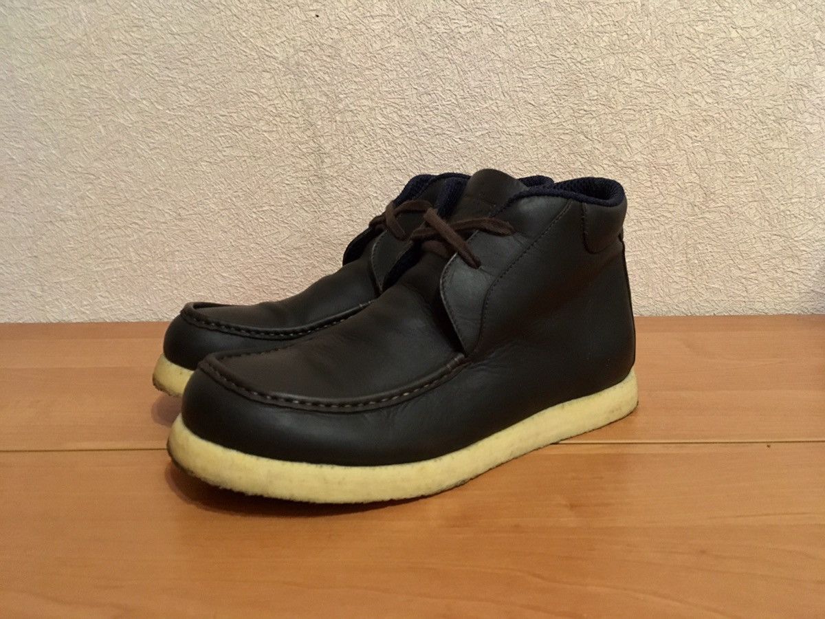 Stussy × Vintage Stussy Brown Leather Chukka Boots Size US 12 / EU 45 - 3 Thumbnail