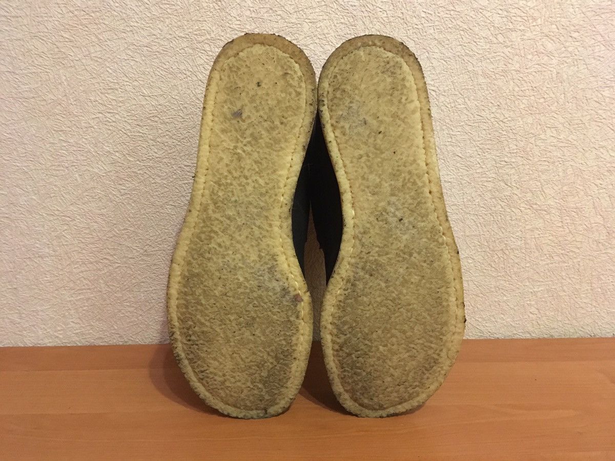 Stussy × Vintage Stussy Brown Leather Chukka Boots Size US 12 / EU 45 - 8 Thumbnail