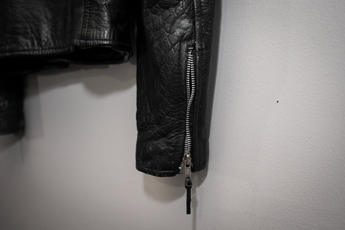 Genuine Leather × Vintage 90’s Biker Jacket Size US M / EU 48-50 / 2 - 10 Thumbnail