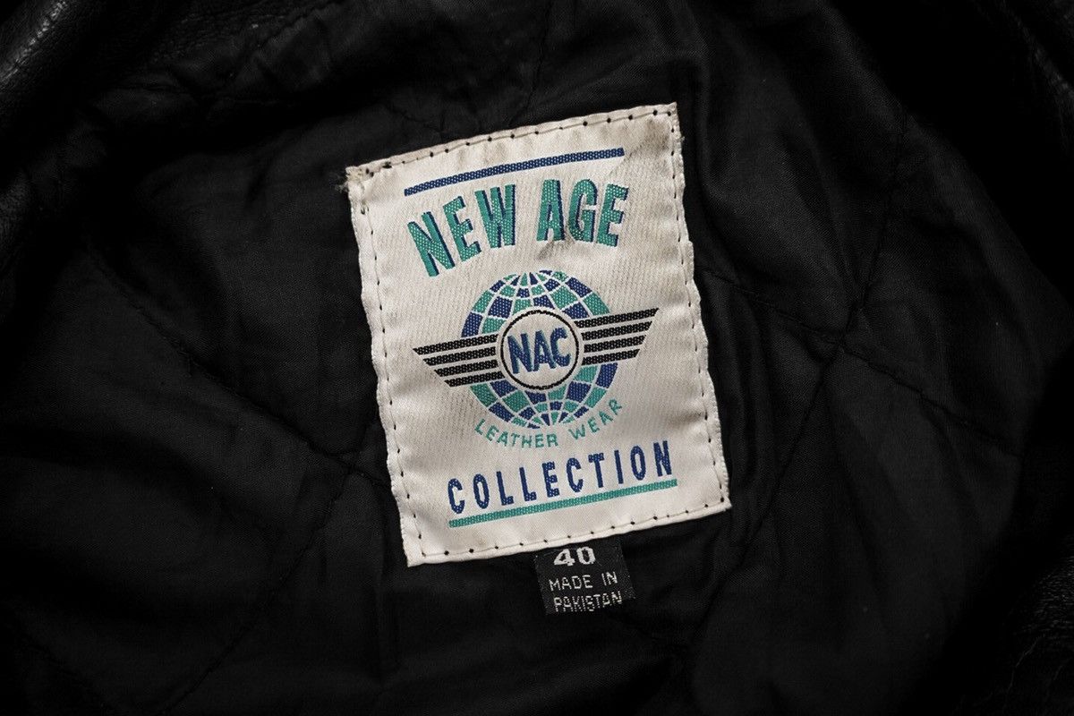 Genuine Leather × Vintage 90’s Biker Jacket Size US M / EU 48-50 / 2 - 7 Thumbnail