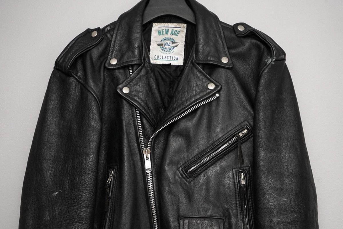 Genuine Leather × Vintage 90's Biker Jacket | Grailed