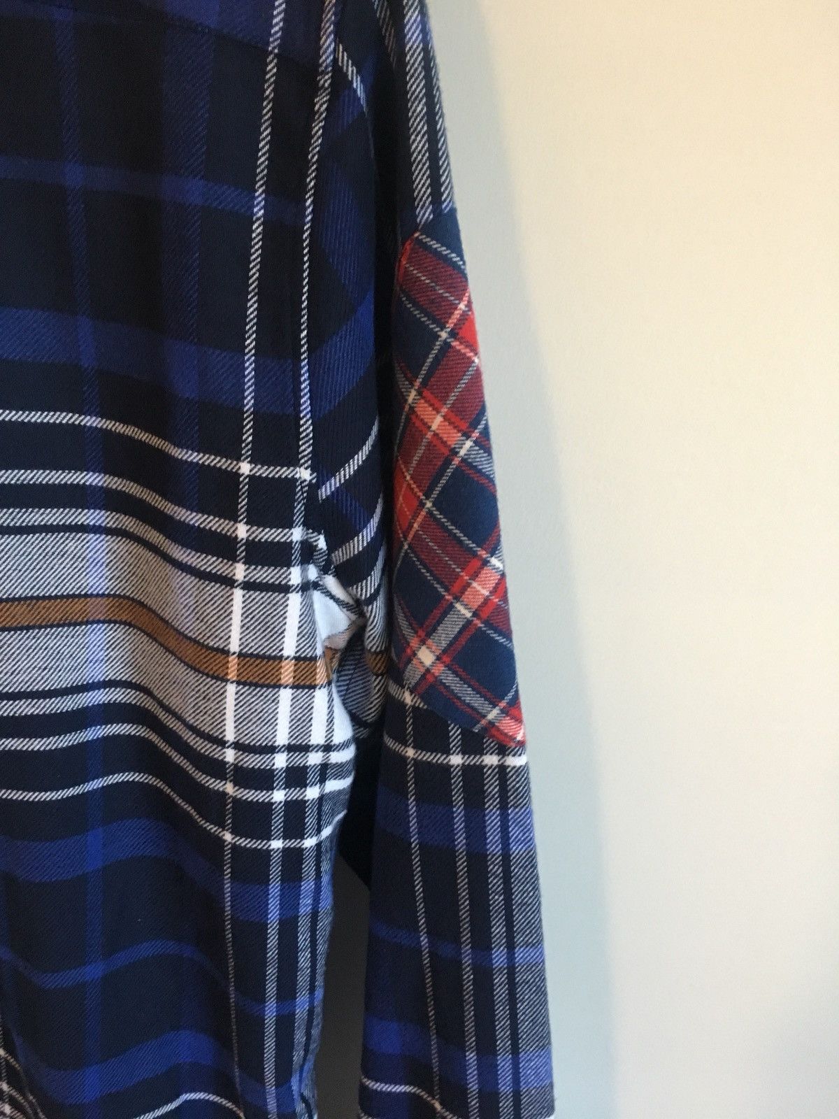 Givenchy Patch Flannel Shirt Sz 15/39 Size US M / EU 48-50 / 2 - 5 Thumbnail