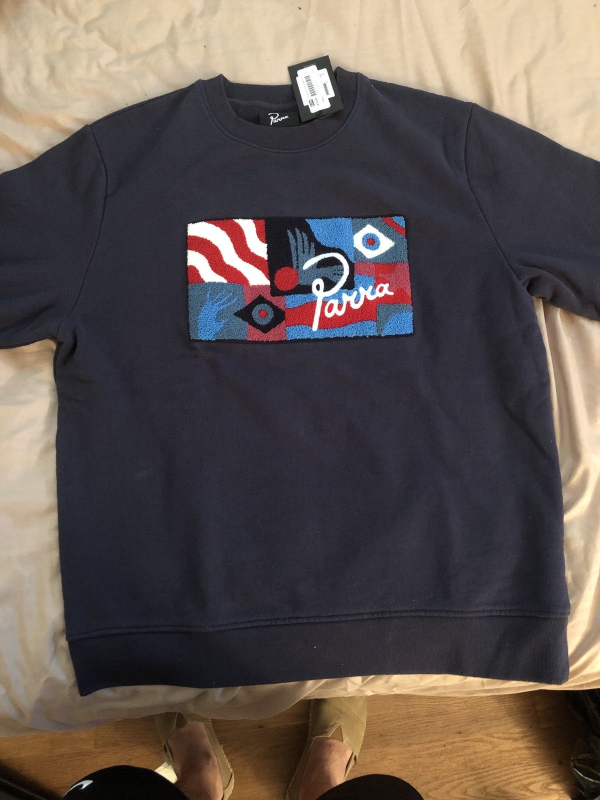 Parra Parra Grab the Flag Crewneck Grailed