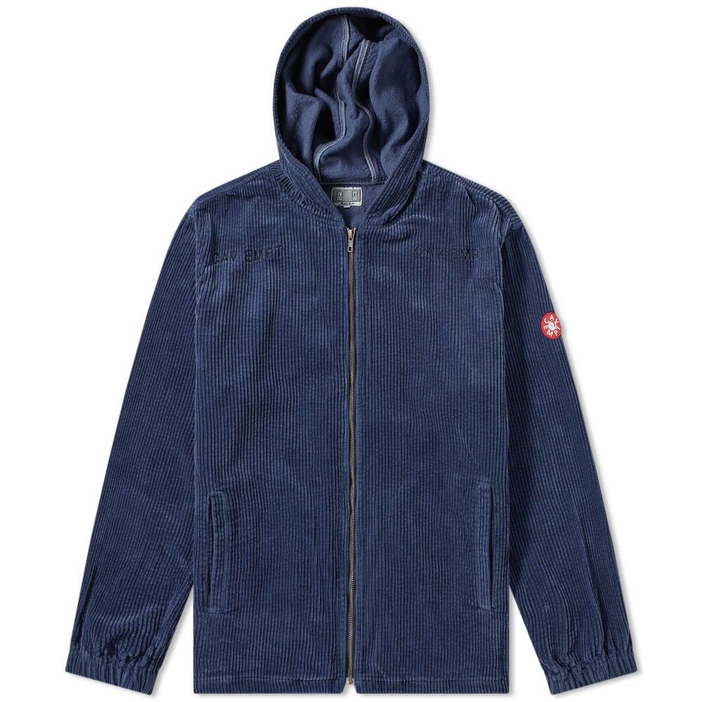 Cav Empt Cav Empt Corduroy hooded Navy Jacket Grailed