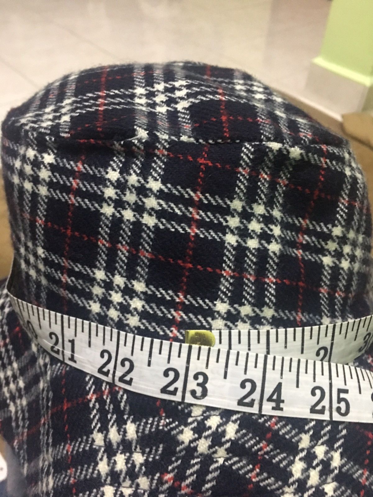 The Unbranded Brand Bucket Hats Burberry Monogram Two side Reverseable Hat Size ONE SIZE - 6 Thumbnail