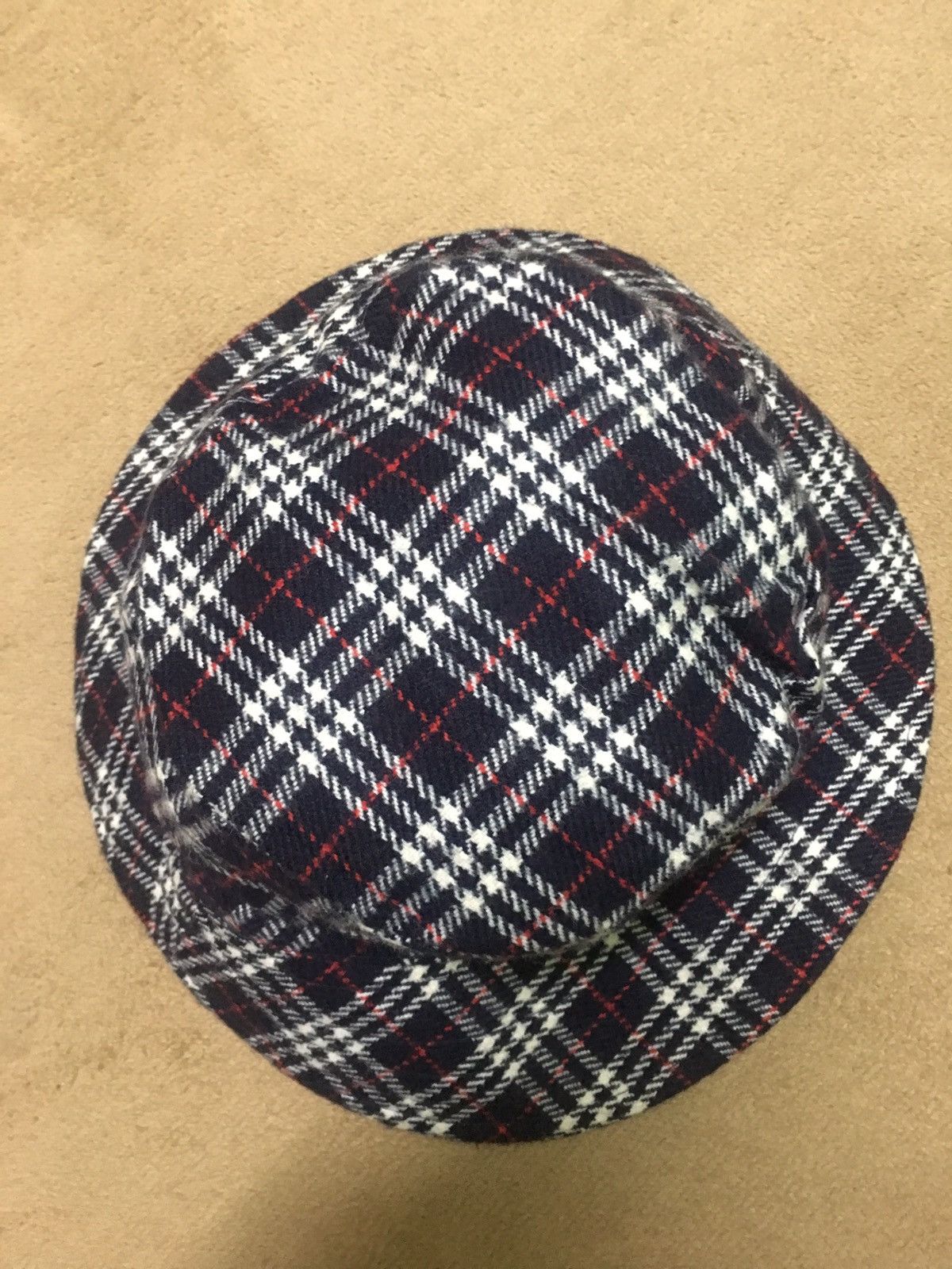 The Unbranded Brand Bucket Hats Burberry Monogram Two side Reverseable Hat Size ONE SIZE - 3 Thumbnail