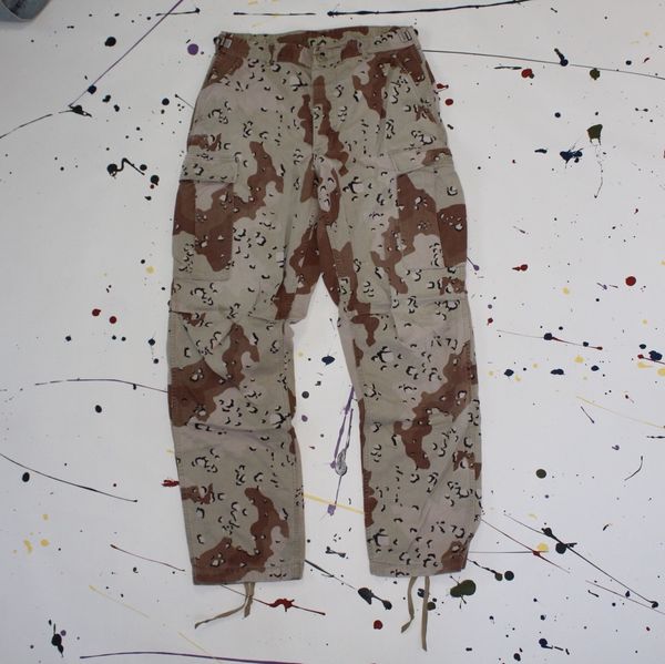 6 Color Chocolate Chip DESERT Camo BDU Cargo Pants Gulf War Paintball Navy  Army