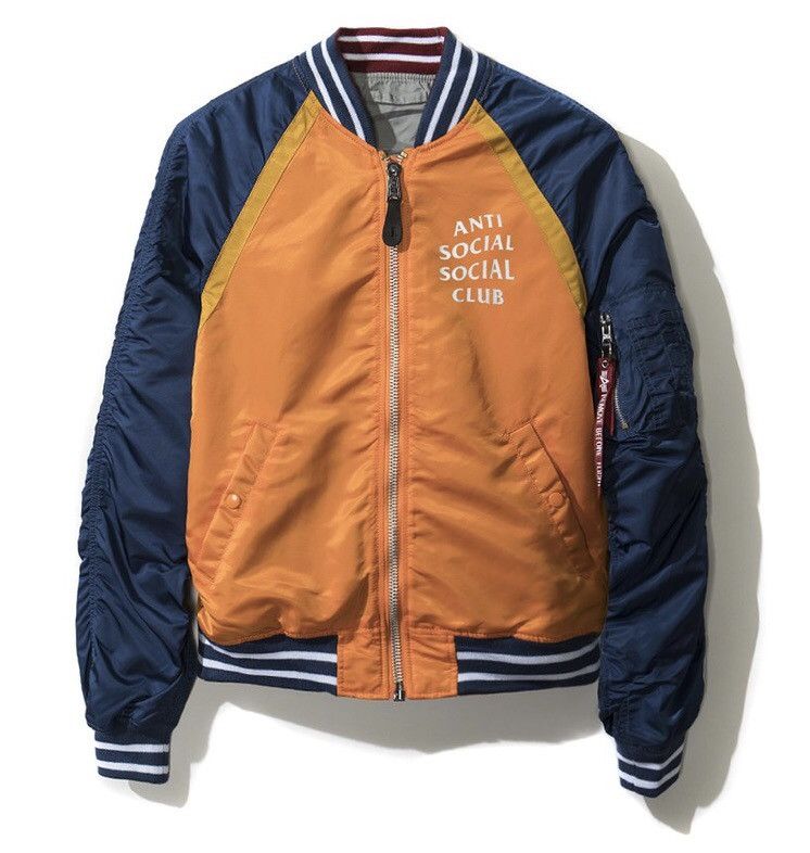 Anti Social Social Club Assc goku alpha jacket | Grailed