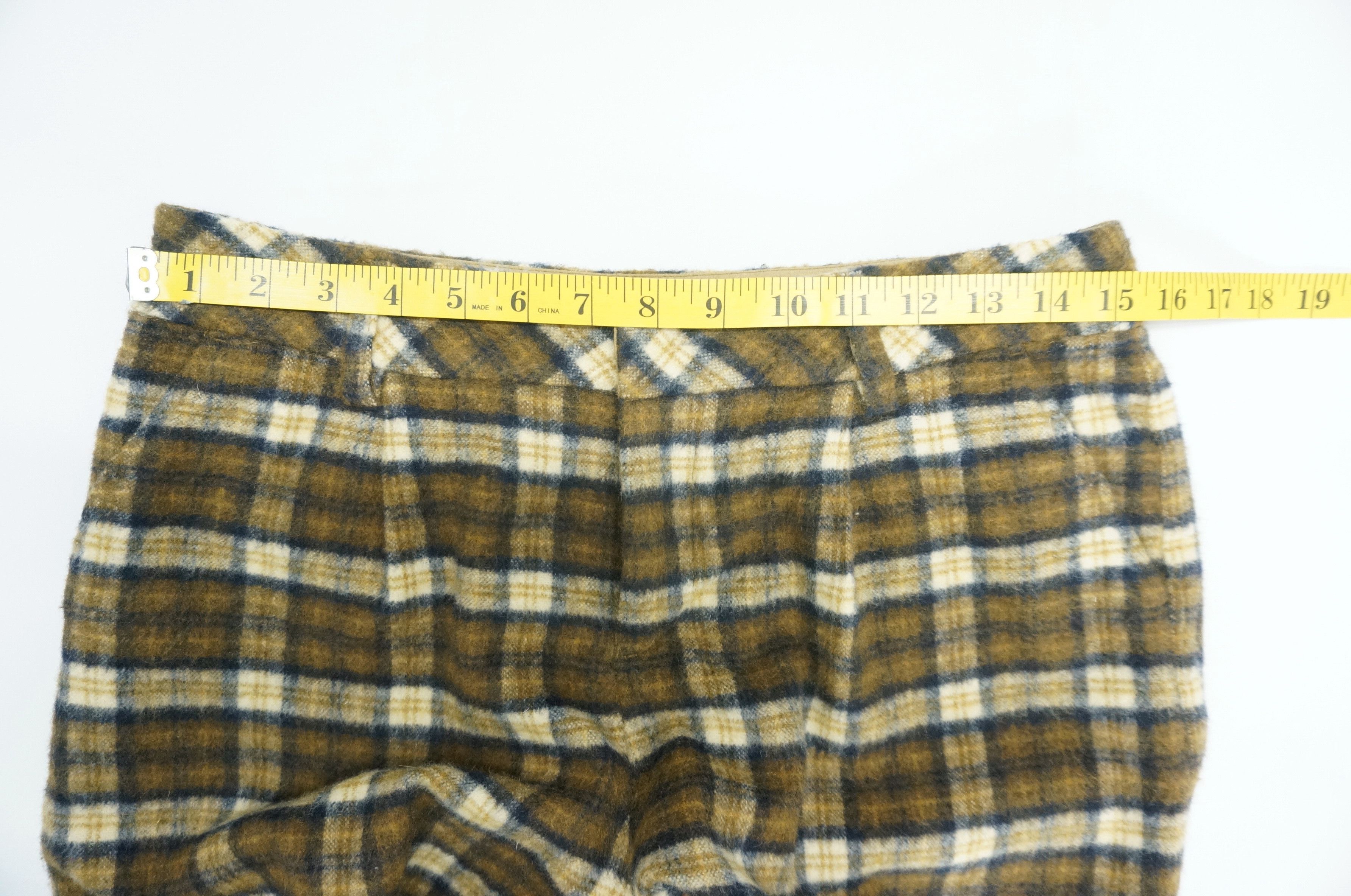 Japanese Brand ROPE PICNIC Wool Polyester Tartan Plaid Shorts Size US 30 / EU 46 - 8 Thumbnail