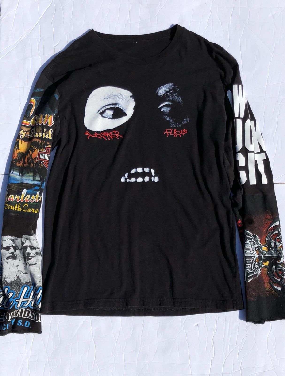 Vintage Bacwodie Patchwork Long Sleeve Size US L / EU 52-54 / 3 - 2 Thumbnail