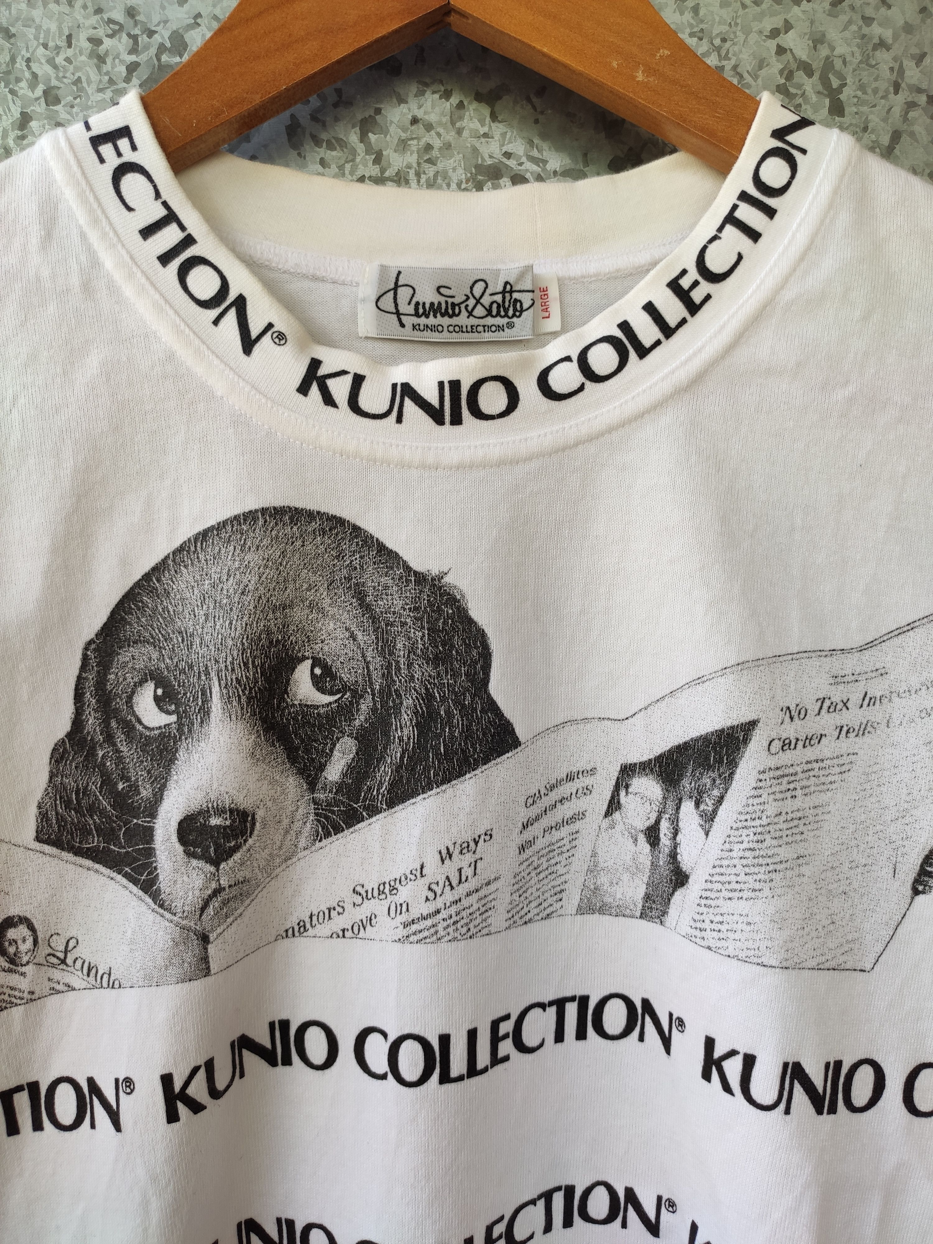 Designer Japanese Brand Kunio Collection Designer made in Japan Size US L / EU 52-54 / 3 - 3 Thumbnail