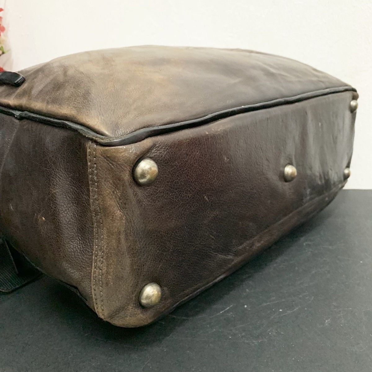C.P. Company C.P COMPANY MASSIMO OSTI Leather Messenger Bag Size ONE SIZE - 10 Thumbnail