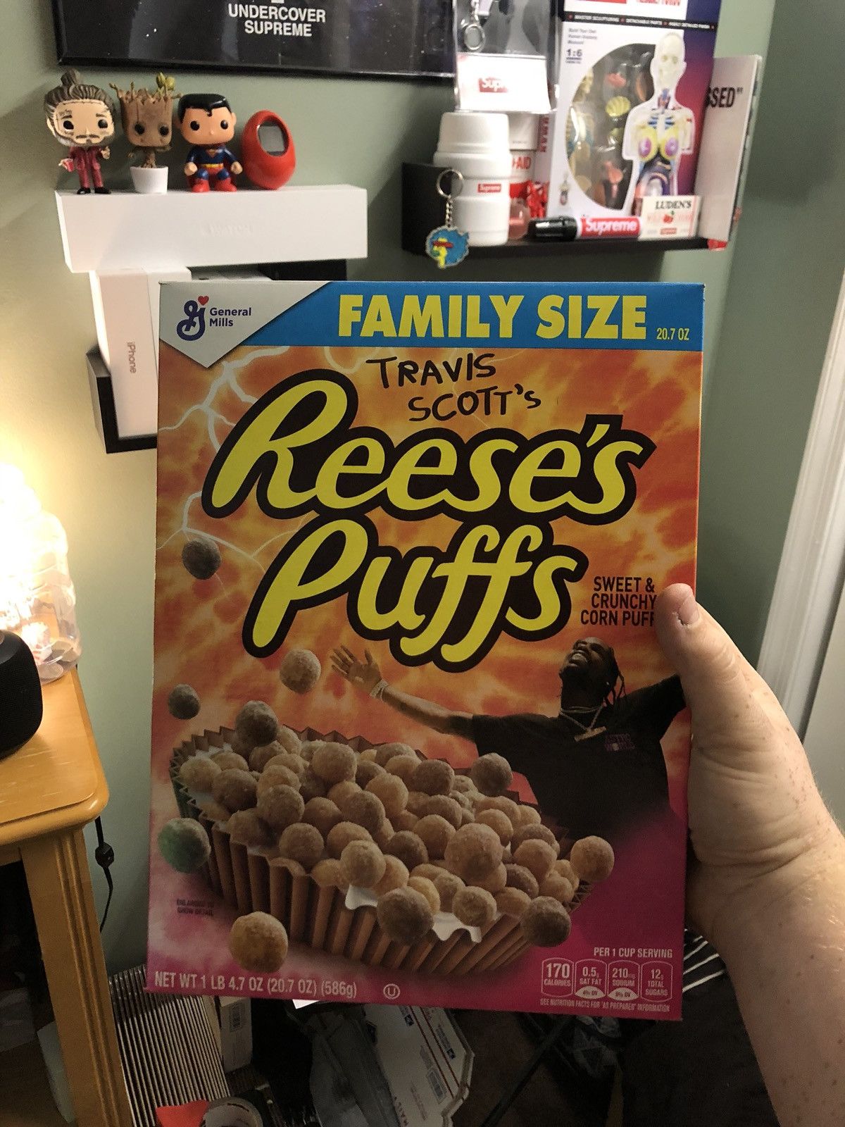 travis scott reese's puffs shoes