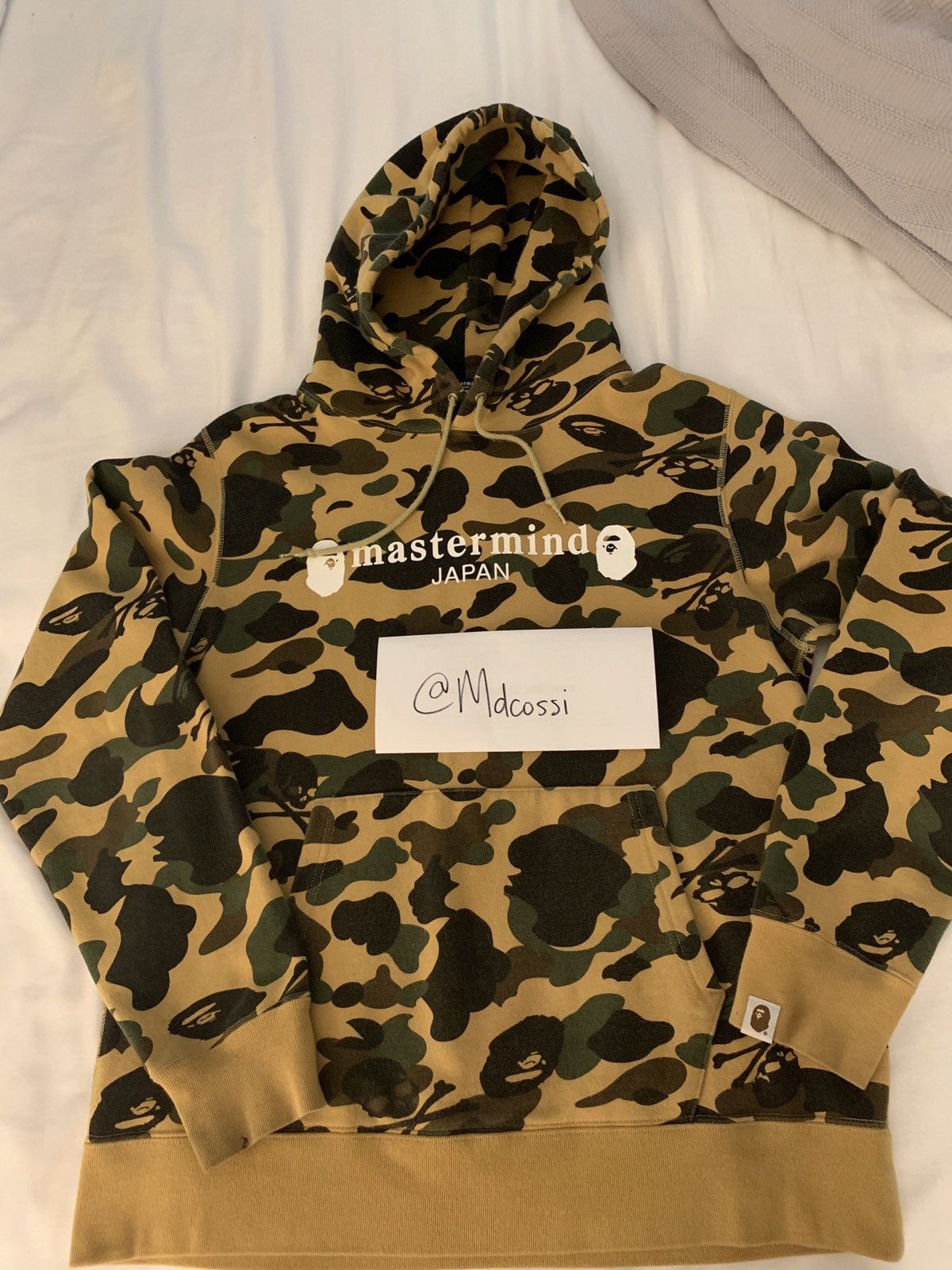 Mastermind camo hoodie deals