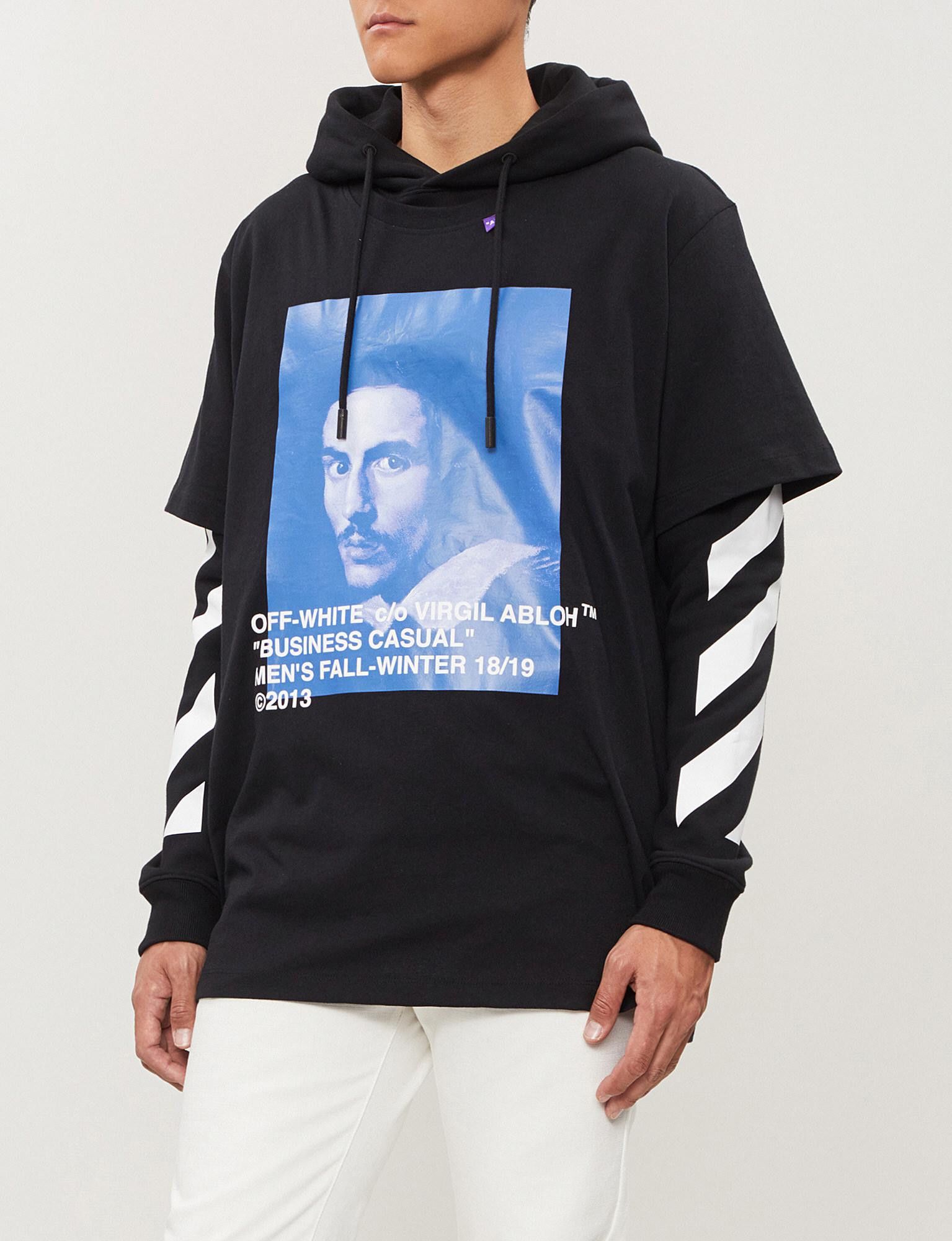 Off White Bernini Layered Hoodie Grailed