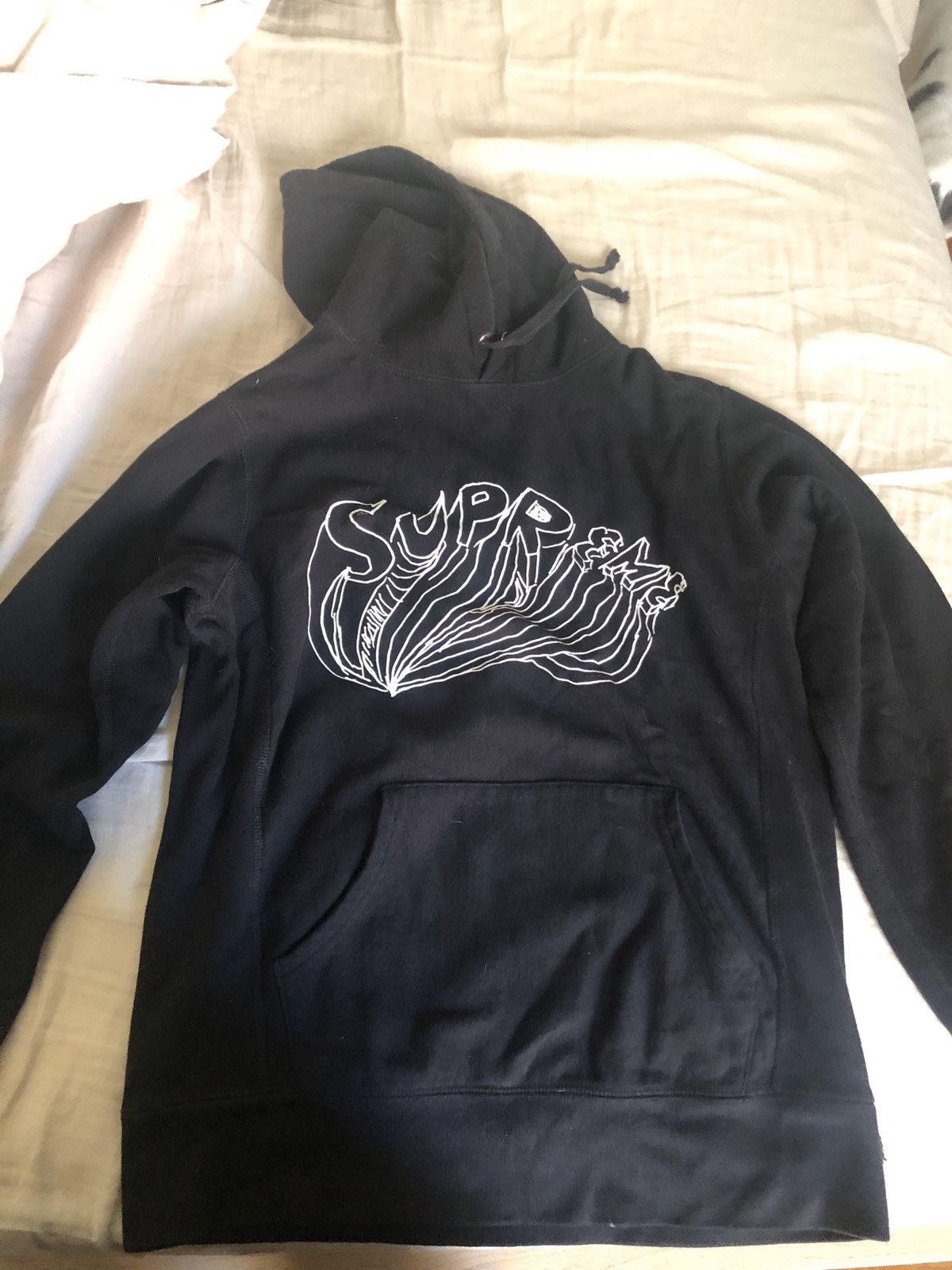 Supreme Daniel Johnston Logo Hooded Sweatshirt | Grailed