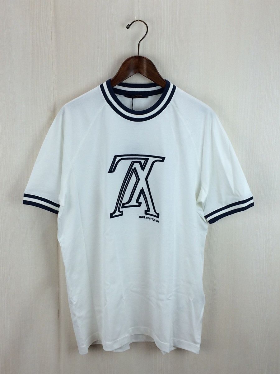 Louis Vuitton Short sleeve White UPSIDE DOWN LV TSHIRT | Grailed