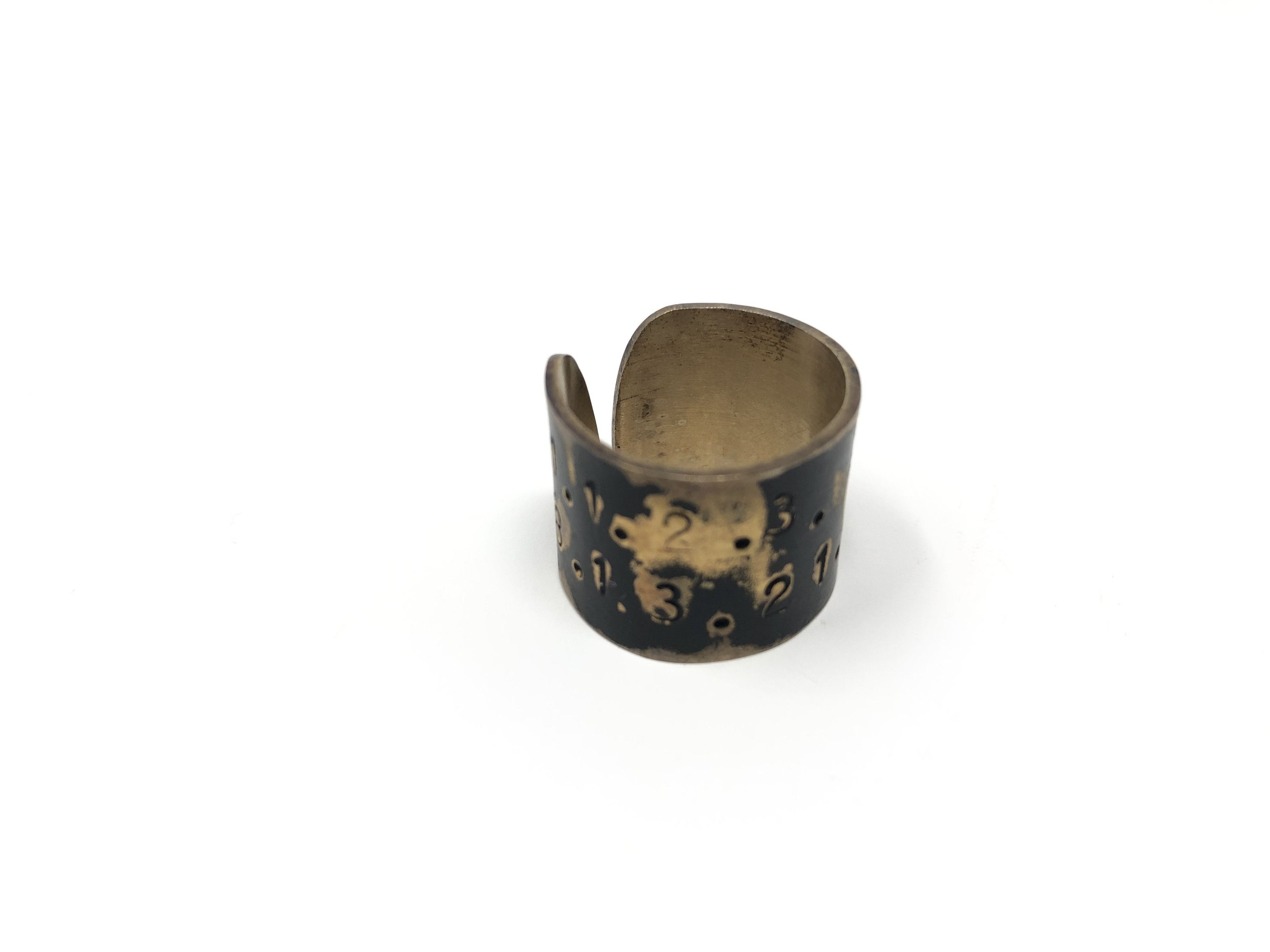 Lucieblanche Fibonacci Collection: Gold Plated Ring