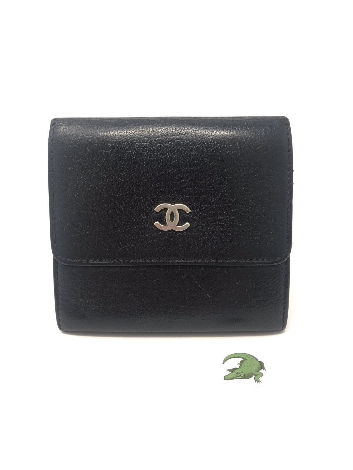 Chanel Bifold Wallet Black | Grailed