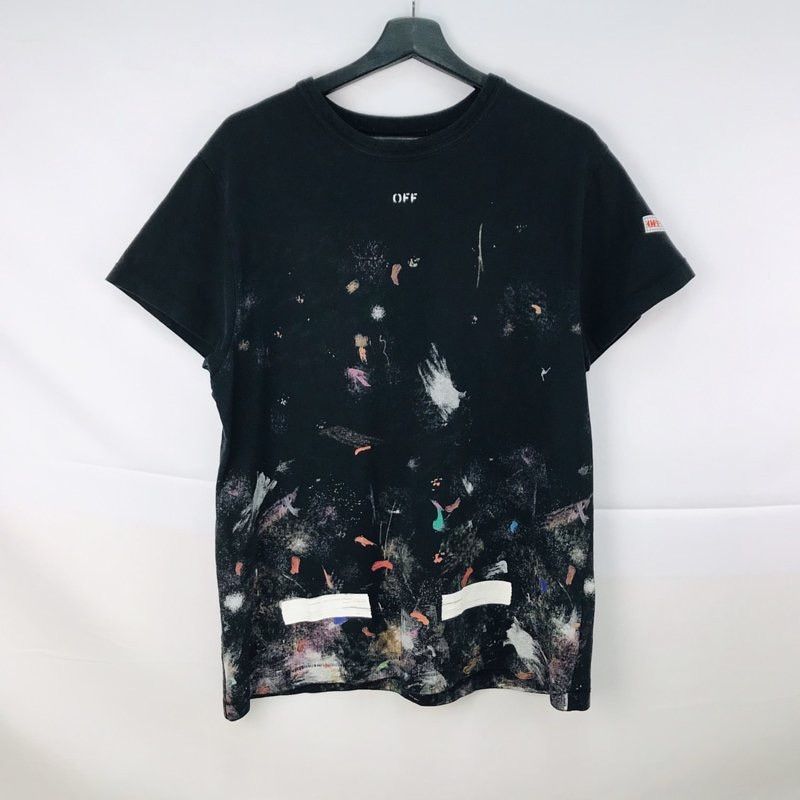 Off-White Off-White Galaxy Brushed Diagonal Tee | Grailed