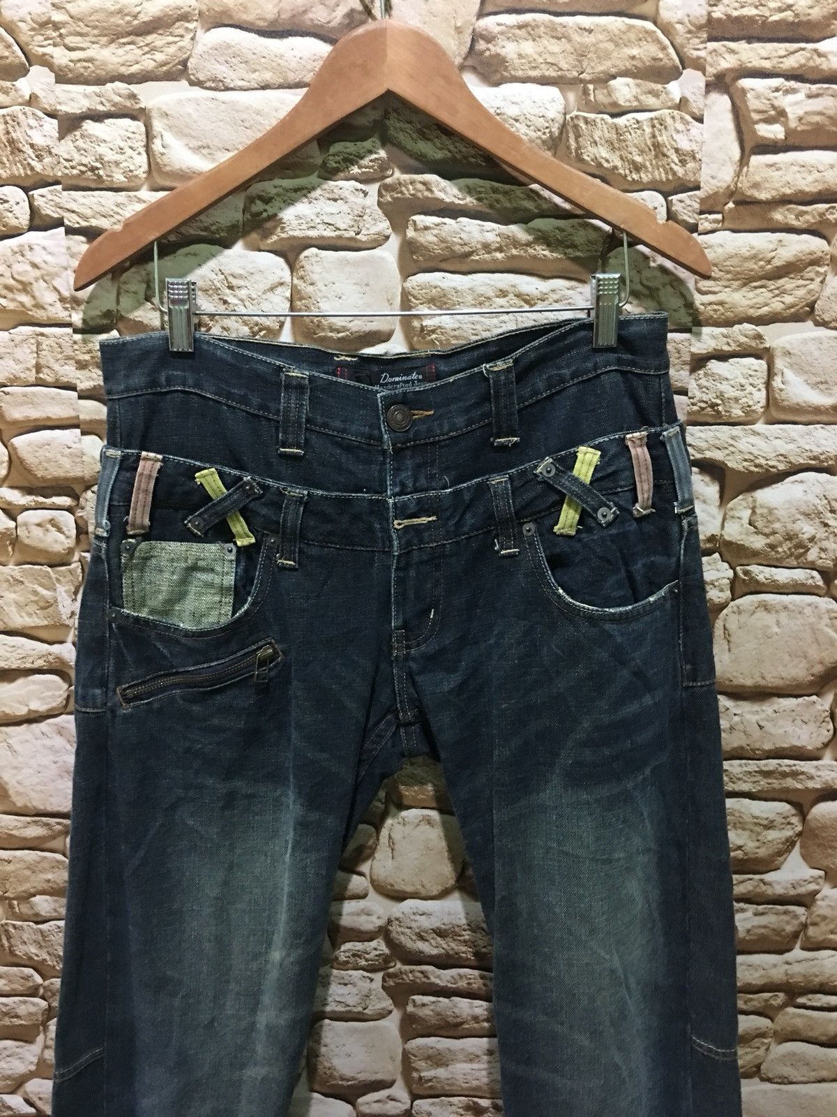 Japanese Brand Japanese Brand Double waist Dominate Handcrafted Jeans Size US 31 - 3 Thumbnail