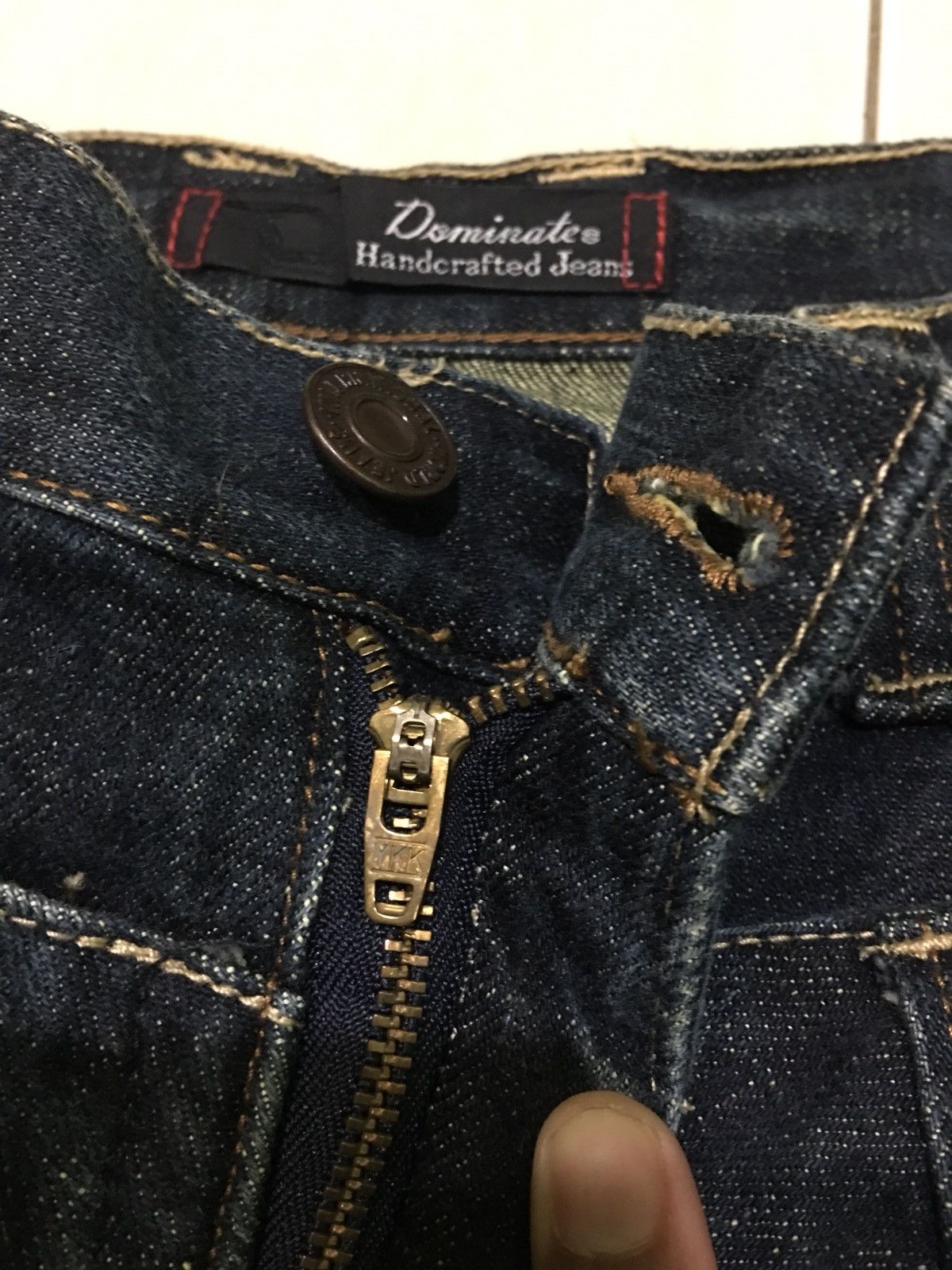 Japanese Brand Japanese Brand Double waist Dominate Handcrafted Jeans Size US 31 - 7 Thumbnail