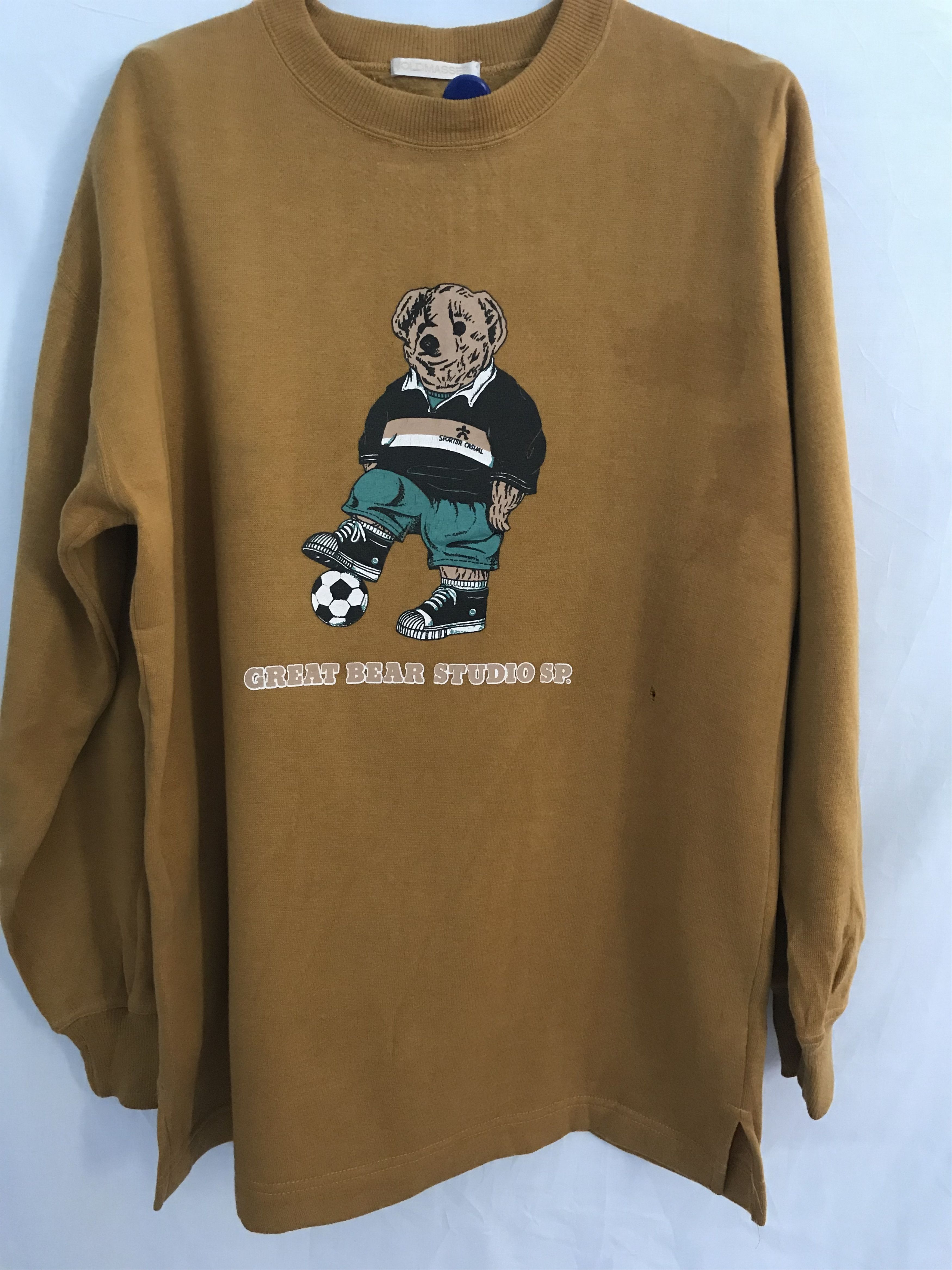 Japanese Brand × Polo Ralph Lauren NEEDGONETODAY Vtg Great Bear Studio Like Polo Bear Jumper Size US L / EU 52-54 / 3 - 1 Thumbnail