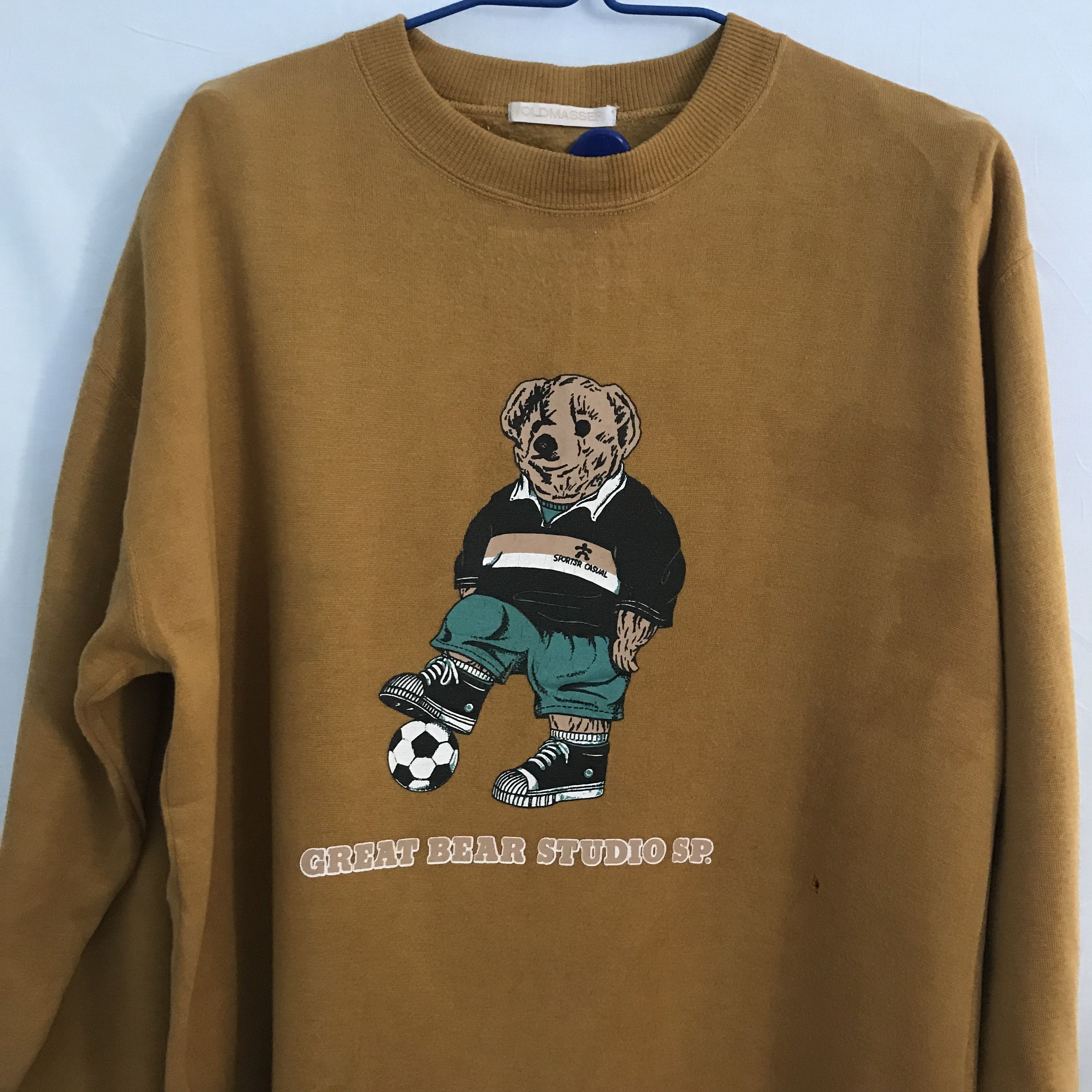 Japanese Brand × Polo Ralph Lauren NEEDGONETODAY Vtg Great Bear Studio Like Polo Bear Jumper Size US L / EU 52-54 / 3 - 2 Thumbnail