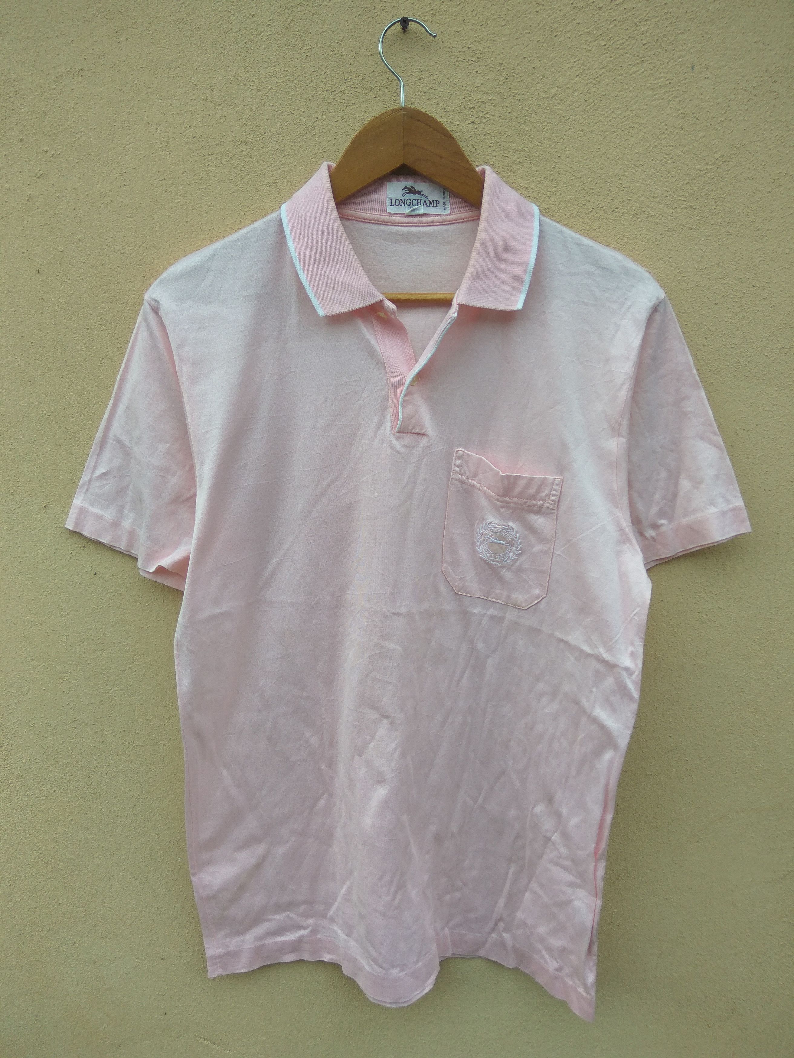 Longchamp Vintage Longchamp polo tee Size US M / EU 48-50 / 2 - 1 Thumbnail