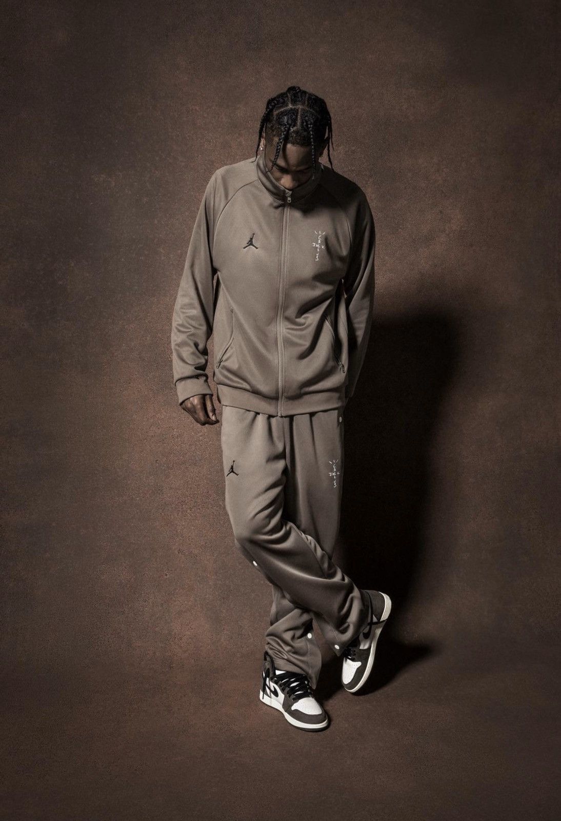 Jordan Brand Travis Scott Travis Scott Cactus Jack Jordan Track Jacket Grailed