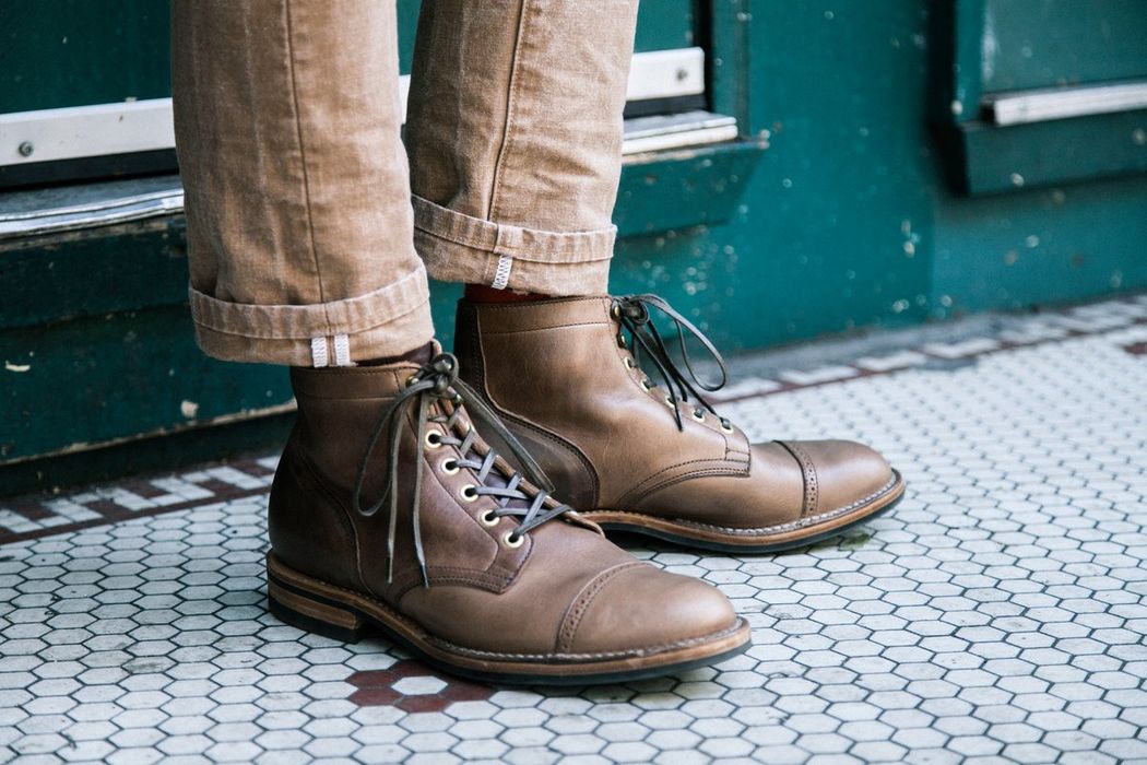 Viberg Viberg Service Boot Natural Chromexcel | Grailed