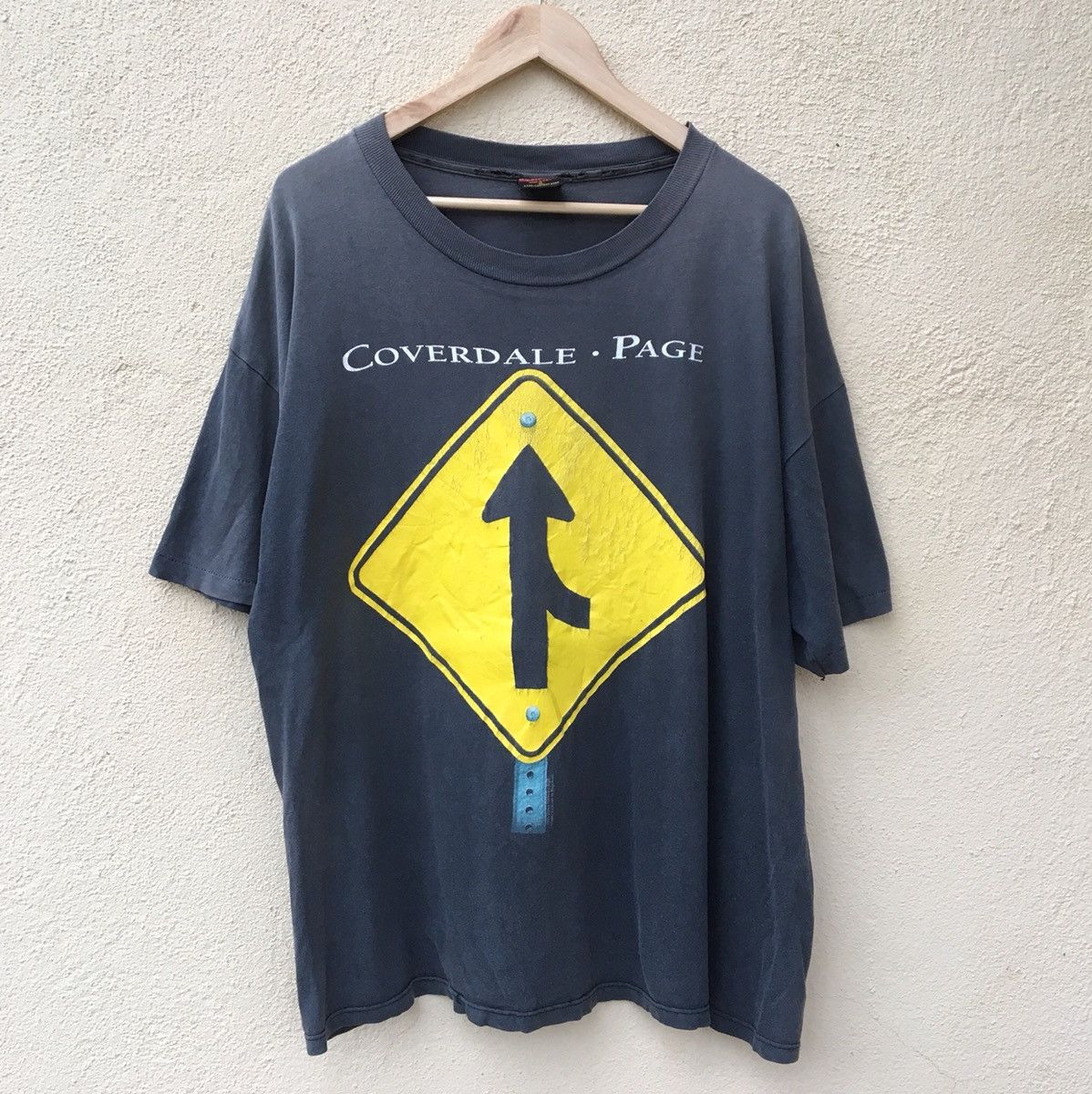 Led Zeppelin Vintage Coverdale/Page 1993 Japan Tour T-Shirt | Grailed