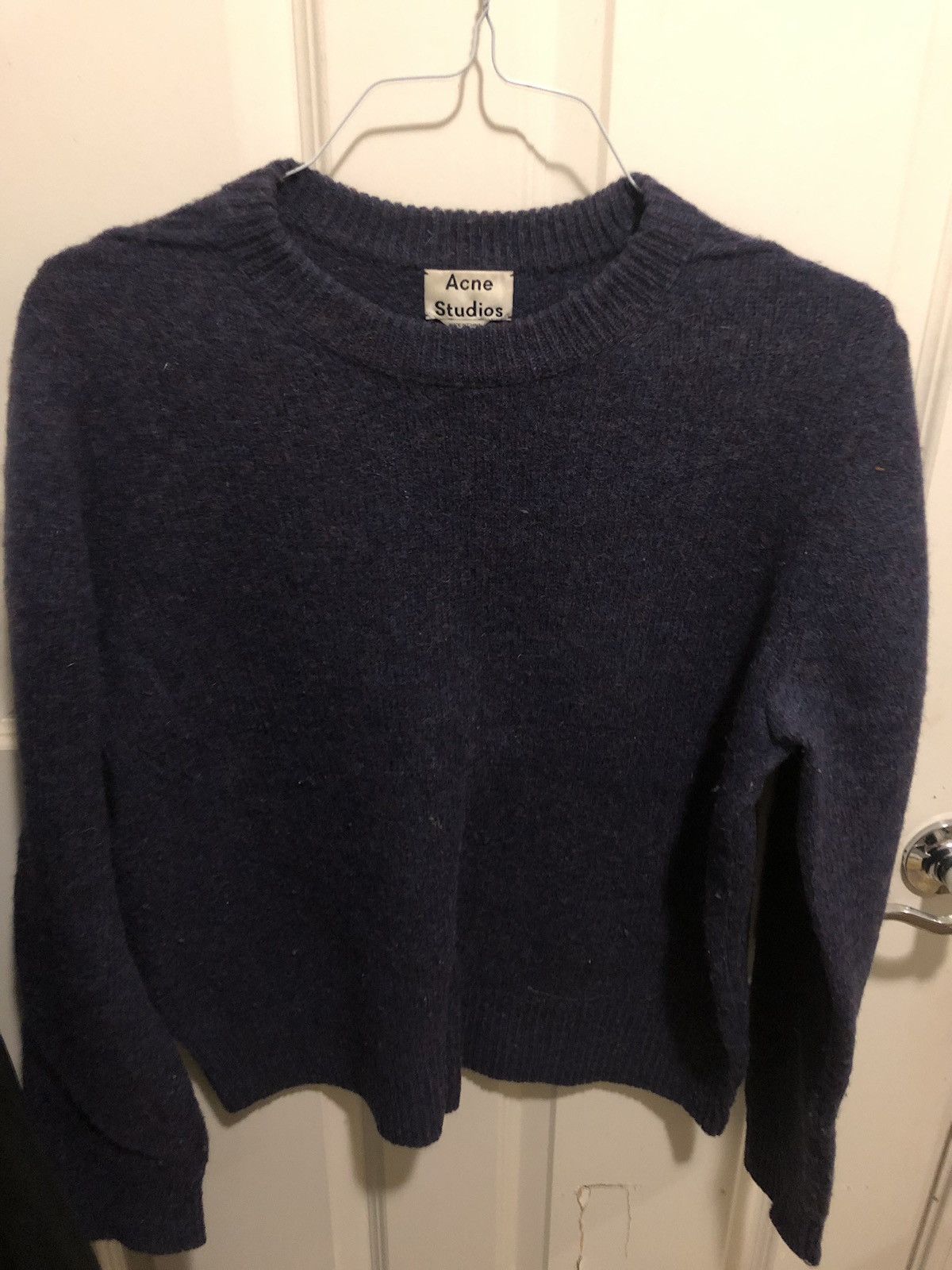 Acne Studios Acne studios KAI PAW17 wool knit sweater | Grailed