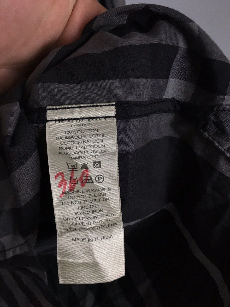 Burberry Burberry London Dark Nova Check Cotton Shirt Size US S / EU 44-46 / 1 - 6 Thumbnail