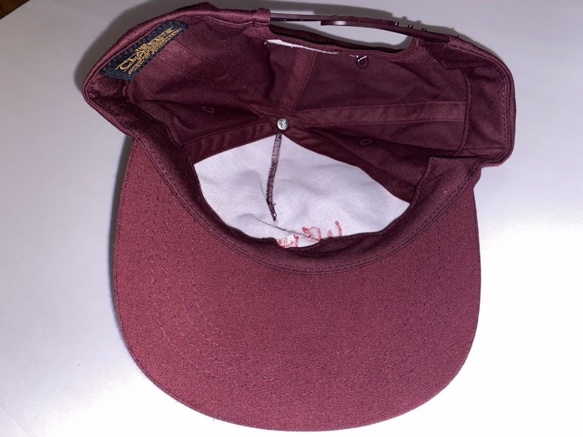 Travis Scott Travis Scott Wish You were Here Hat SnapBack Maroon Size ONE SIZE - 4 Thumbnail