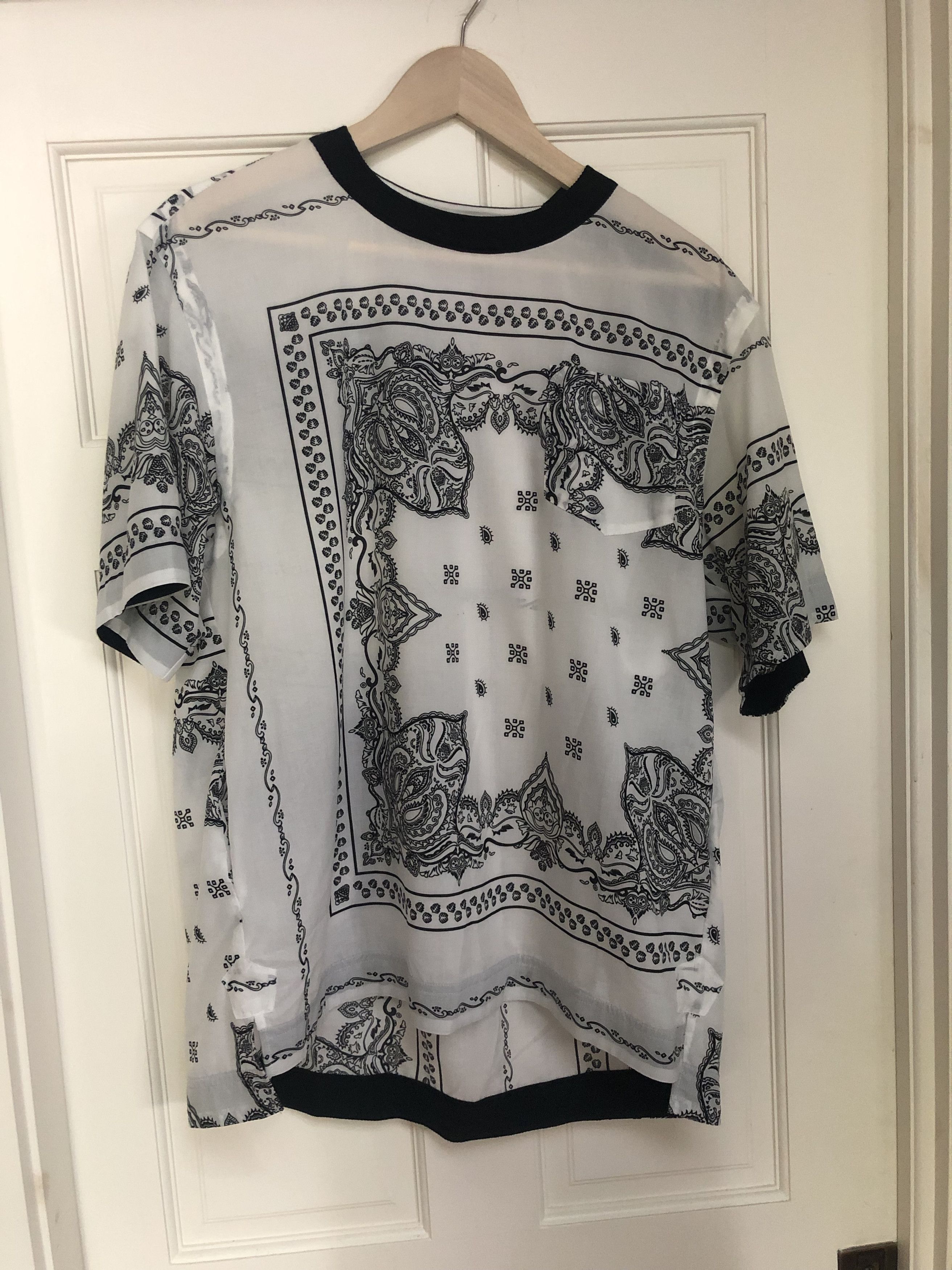Sacai Sacai bandana shirt Size US L / EU 52-54 / 3 - 1 Thumbnail