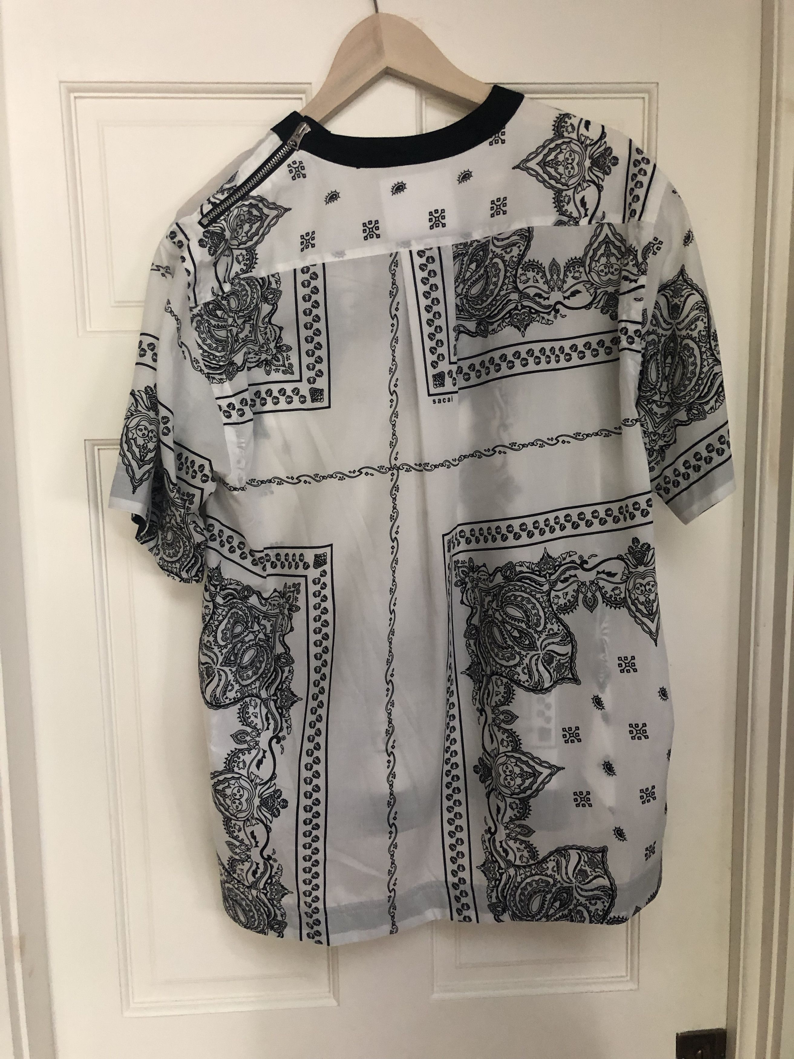 Sacai Sacai bandana shirt Size US L / EU 52-54 / 3 - 2 Thumbnail