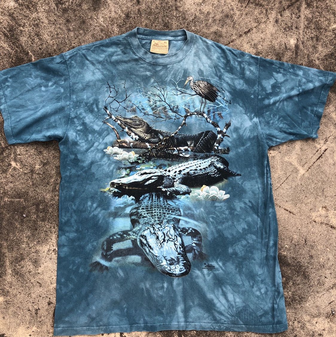 Vintage The Mountain Tie Dye Graphic T Shirt