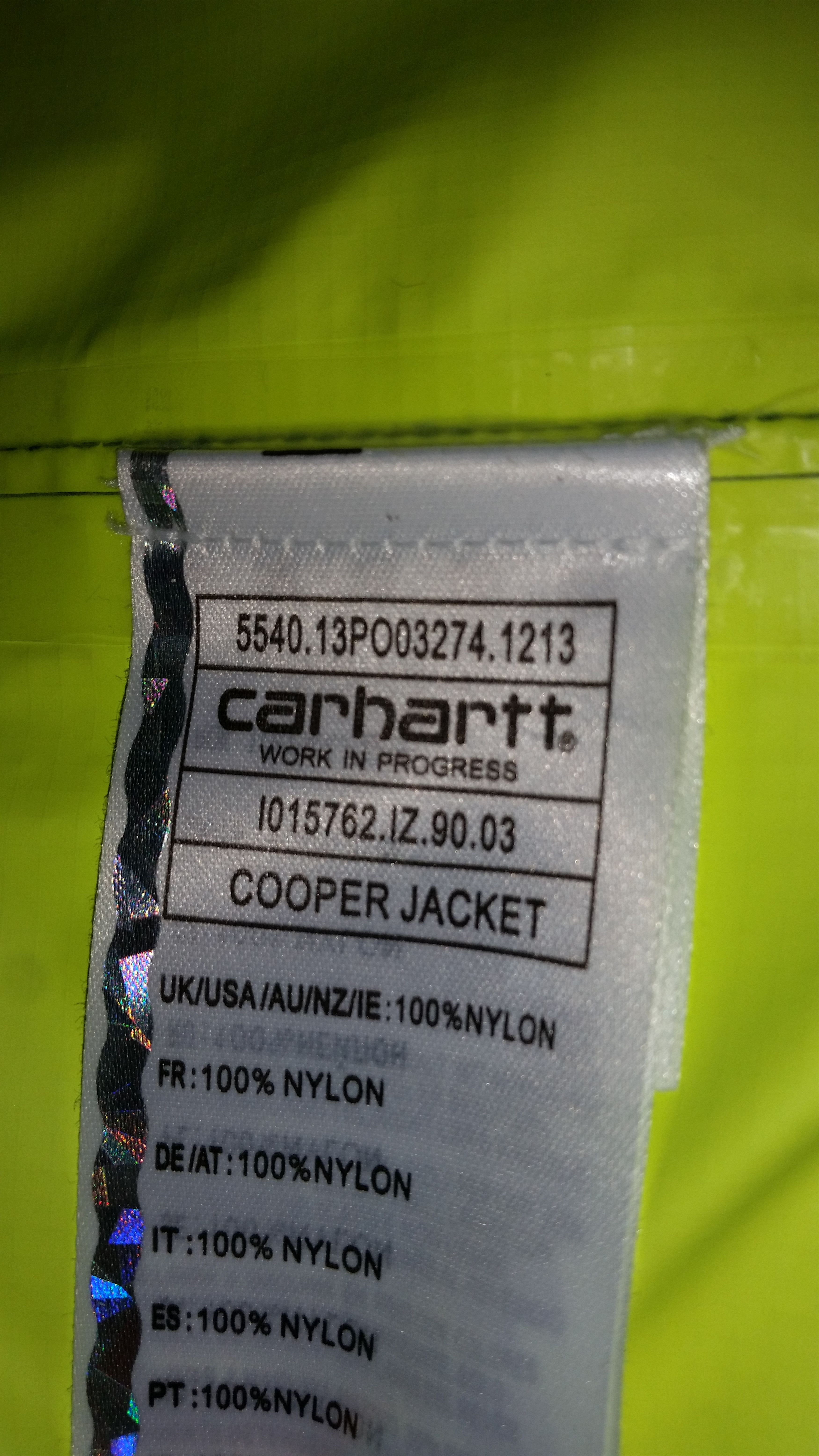 Carhartt Wip Cooper Jacket Size US L / EU 52-54 / 3 - 5 Thumbnail