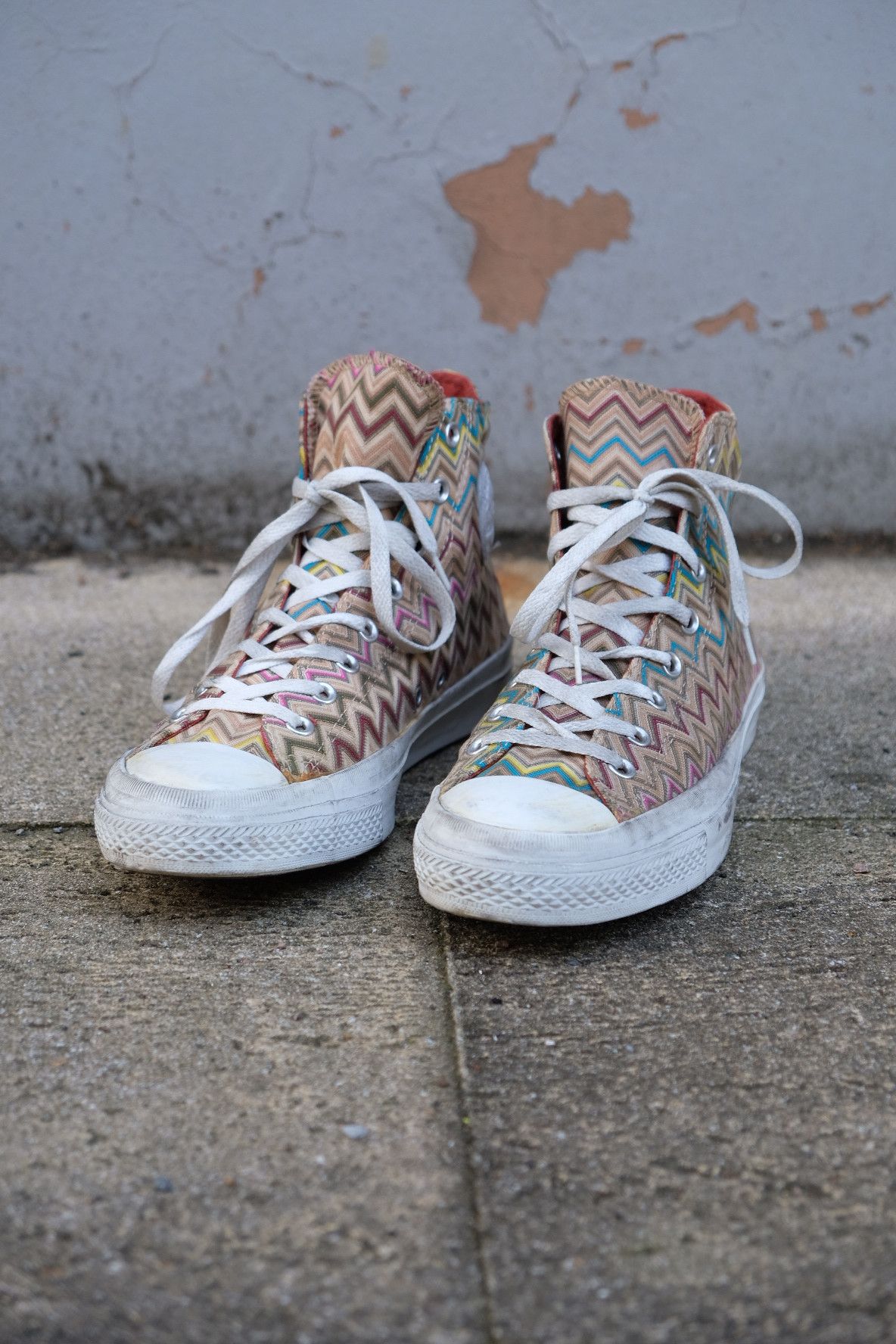 Converse Missoni Original Chuck Converse x Missoni Chuck Taylor Hi Top Zig Zag New Grailed