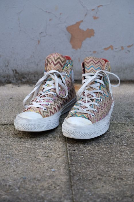 Converse Converse x Missoni Chuck Taylor Hi Top Zig Zag New Grailed