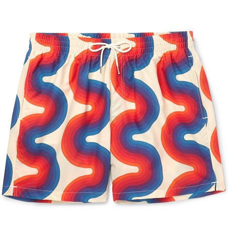 Dries Van Noten Dries Van Noten Verner Panton Wave Swimming Short