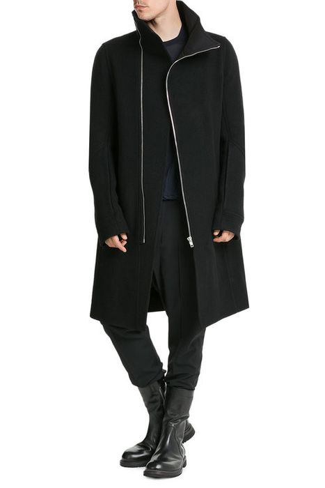 Rick Owens 🆓🌍📦🧜🏽‍♀️🐑 Tubeway Coat FW14 Virgin Wool | Grailed