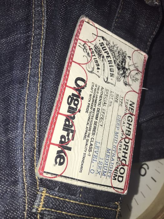 Original Fake Original Fake x Neighborhood Straight Denim Jeans